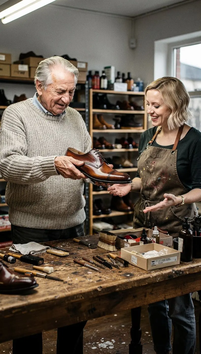 Essential tools for effective shoe restoration and customization.